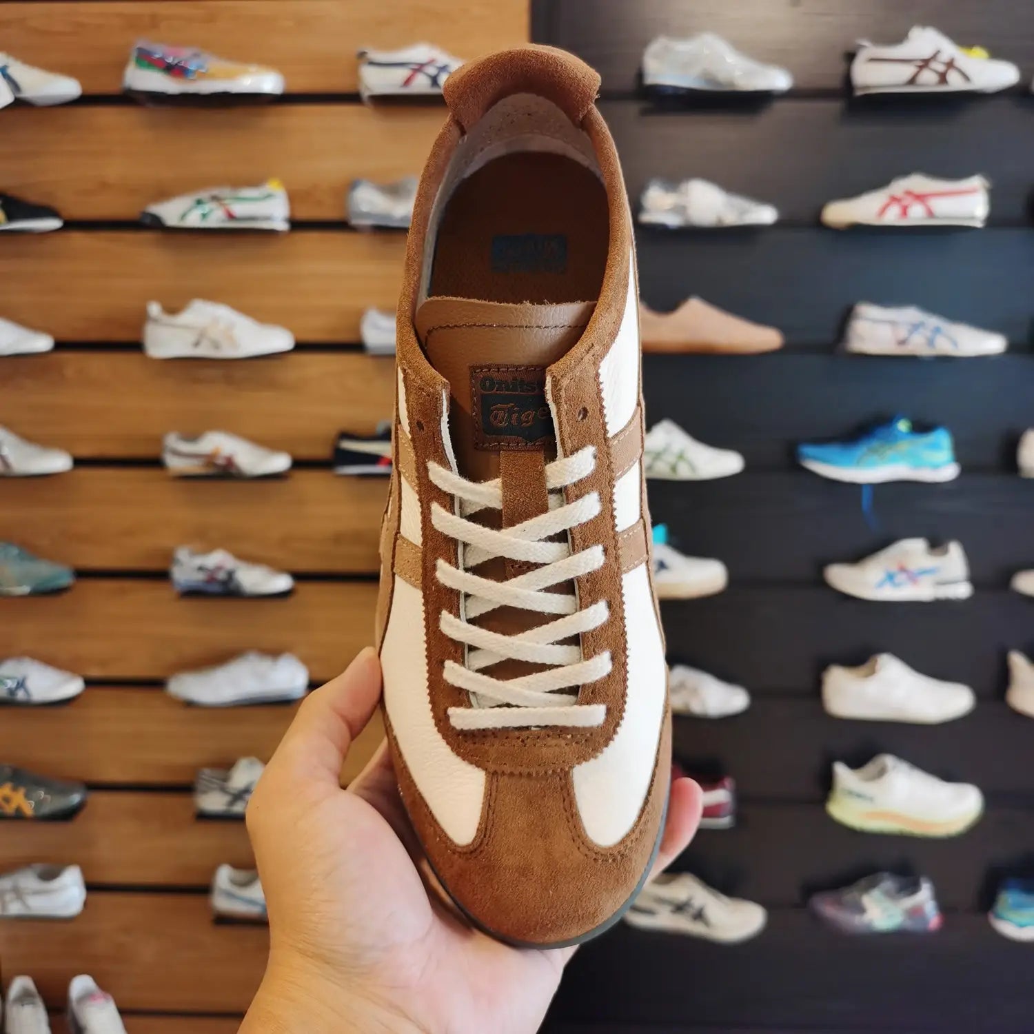 Onitsuk_a Tiger Mexico 66 Cacao Brown  Mens 7A Premium First Copy (D-1852)
