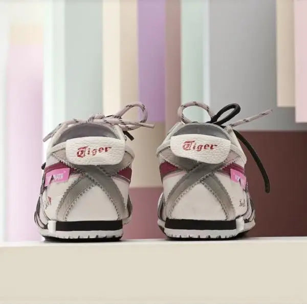 Onitsuk_a Tiger Mexico 66 Panda Prank - WhitePink  Girls Premium Replica Sneakers (D-1993)
