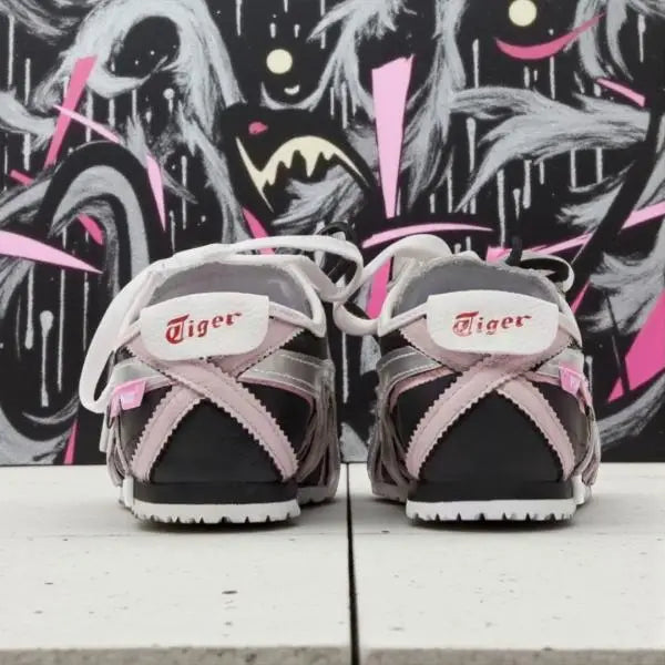 Onitsuk_a Tiger Mexico 66 Panda Prank - Black  Girls Premium First Copy Shoes D-1992