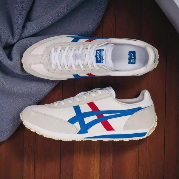 Onitsuk_a Tiger EDR 78 WhiteBlueRed  Iconic Tricolor Retro Runners (D-1982)