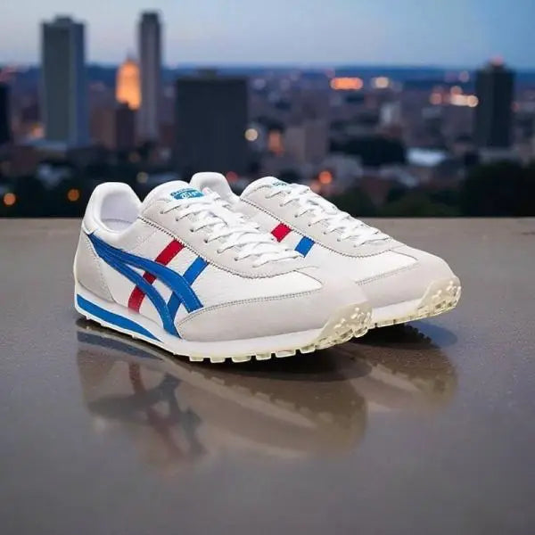 Onitsuk_a Tiger EDR 78 WhiteBlueRed  Iconic Tricolor Retro Runners (D-1982)