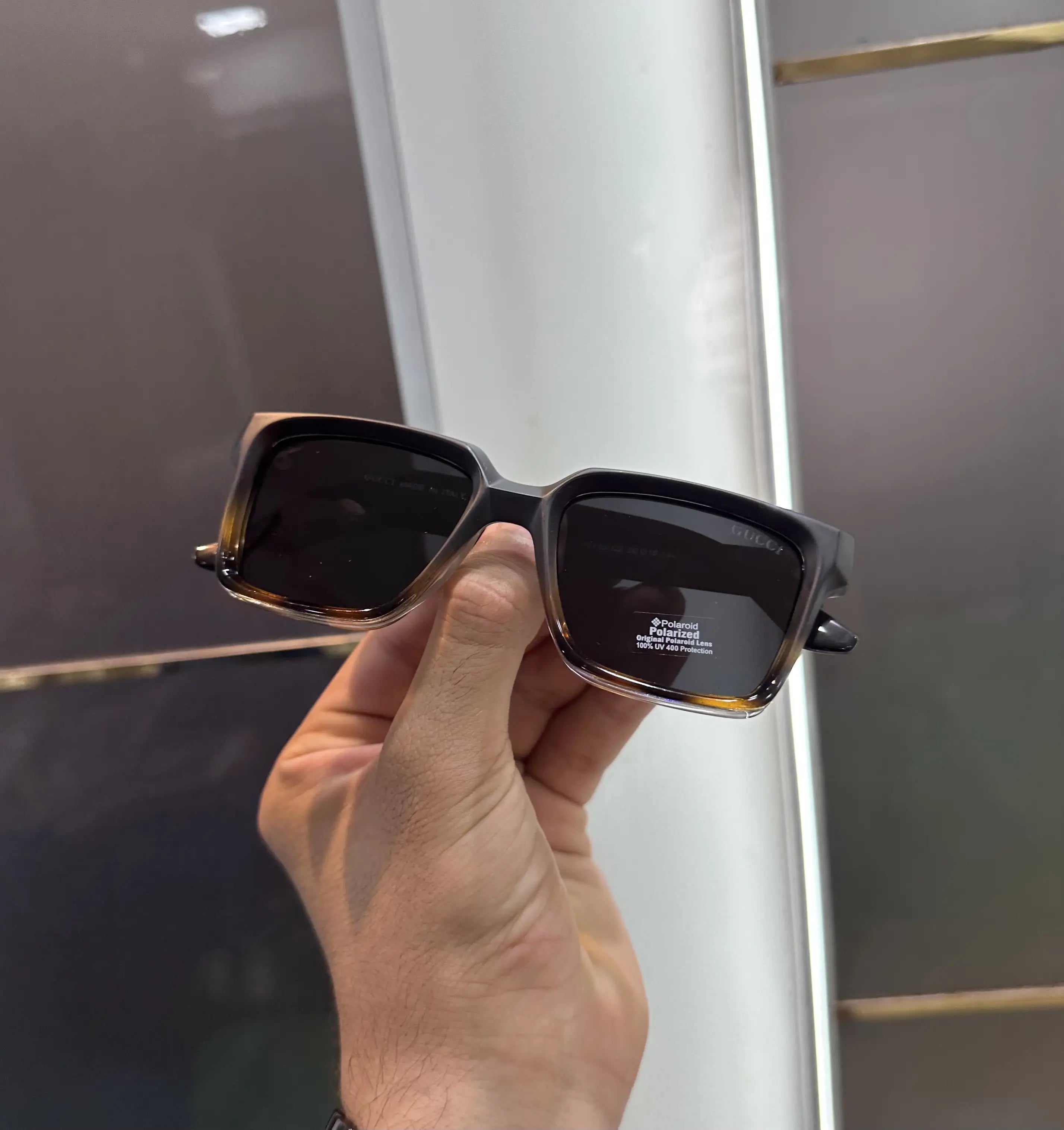 Gucci Matt Tiger Black Premium Shades 5118