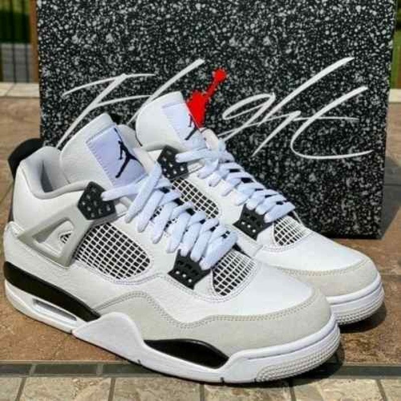 Nike Air Jordan Retro 4 Military Black Semi UA Main image