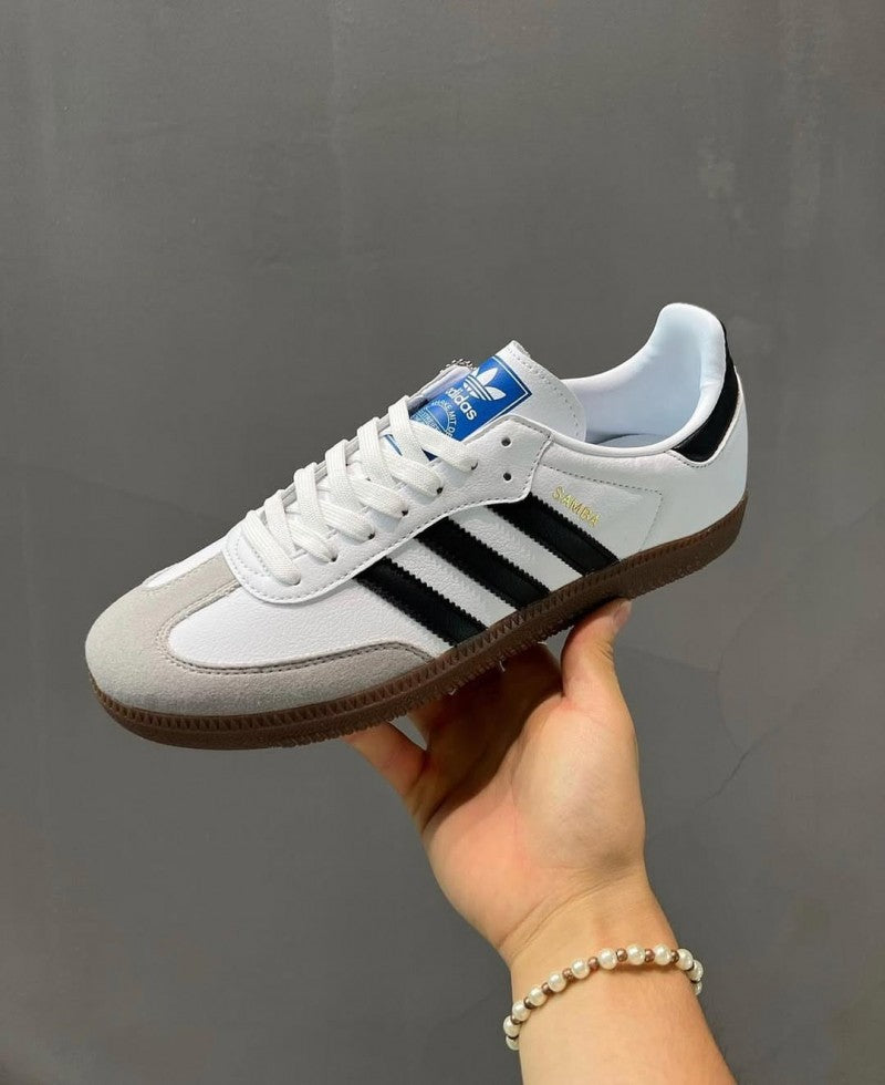 Adida s Samba White Black
