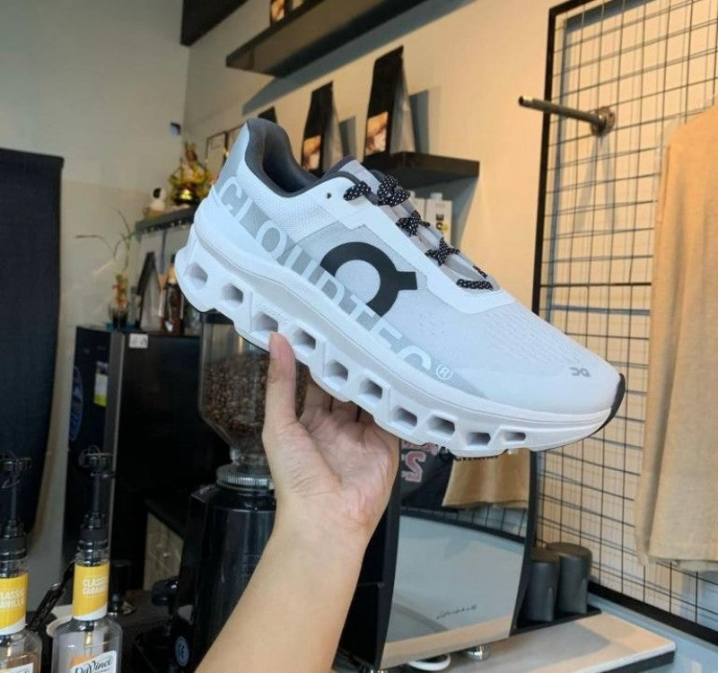 On Running Cloudmonster 2 all white