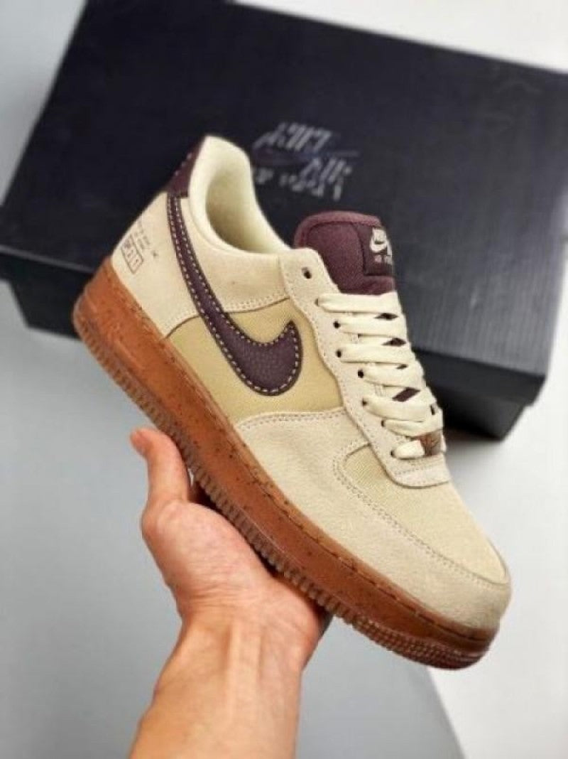 Nik e Airforce 1 Low Coffee Brown F Main image