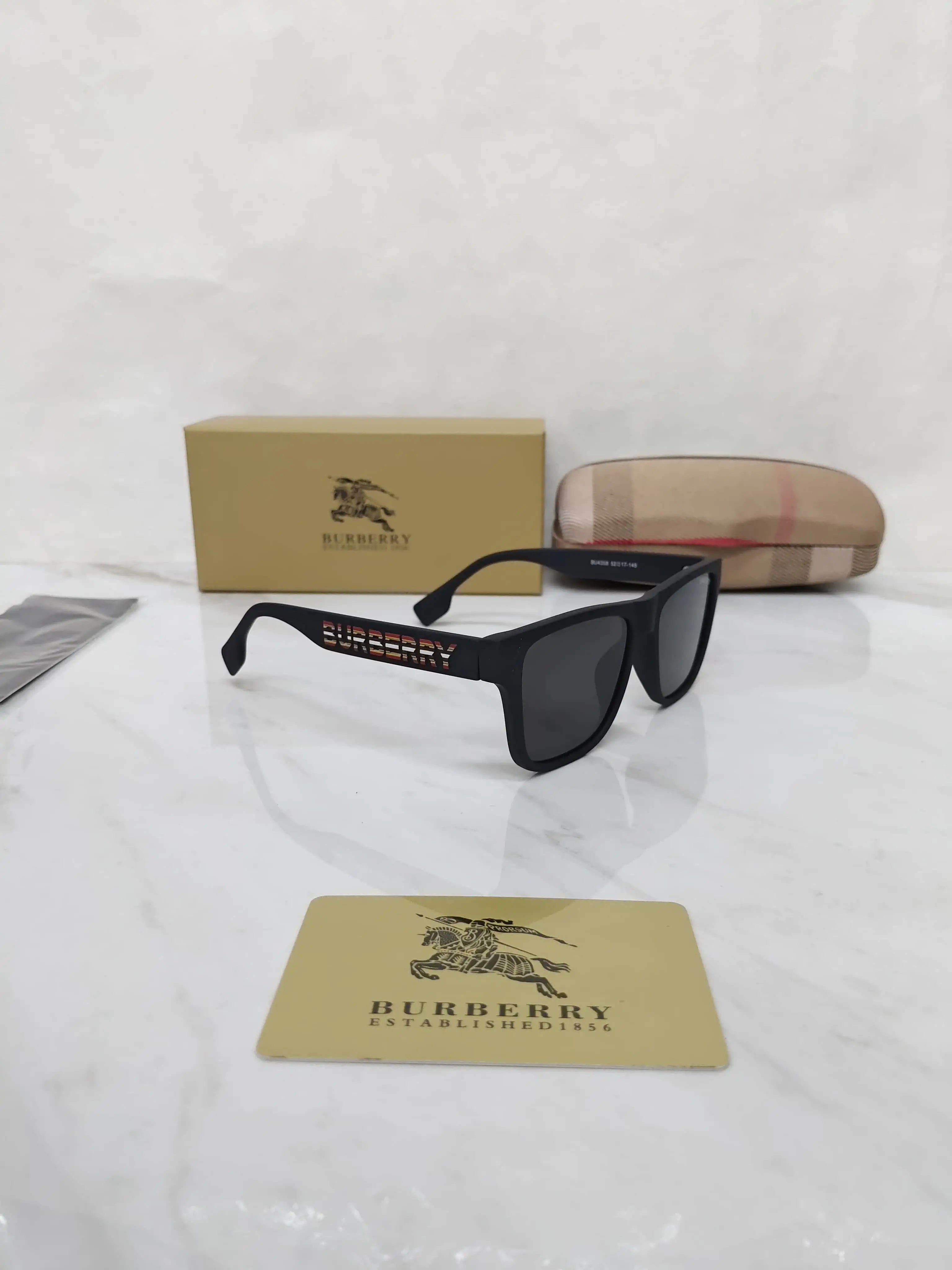 BURBERRY 4358 Matt Black Secondary image