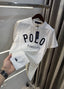 Ralph  Lauren White Logo Work Premium T-Shirt