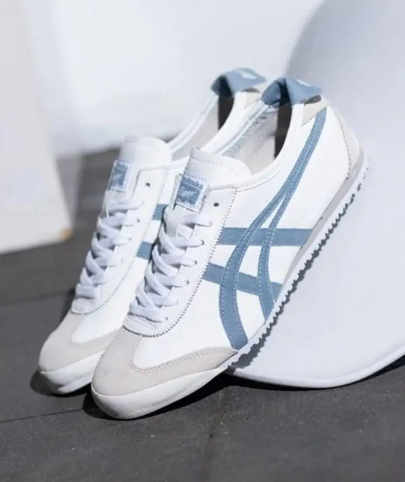 Onitsuk_a Tiger Mexico 66 WhiteBlue Ice  Girls Premium First Copy Sneakers D-1958