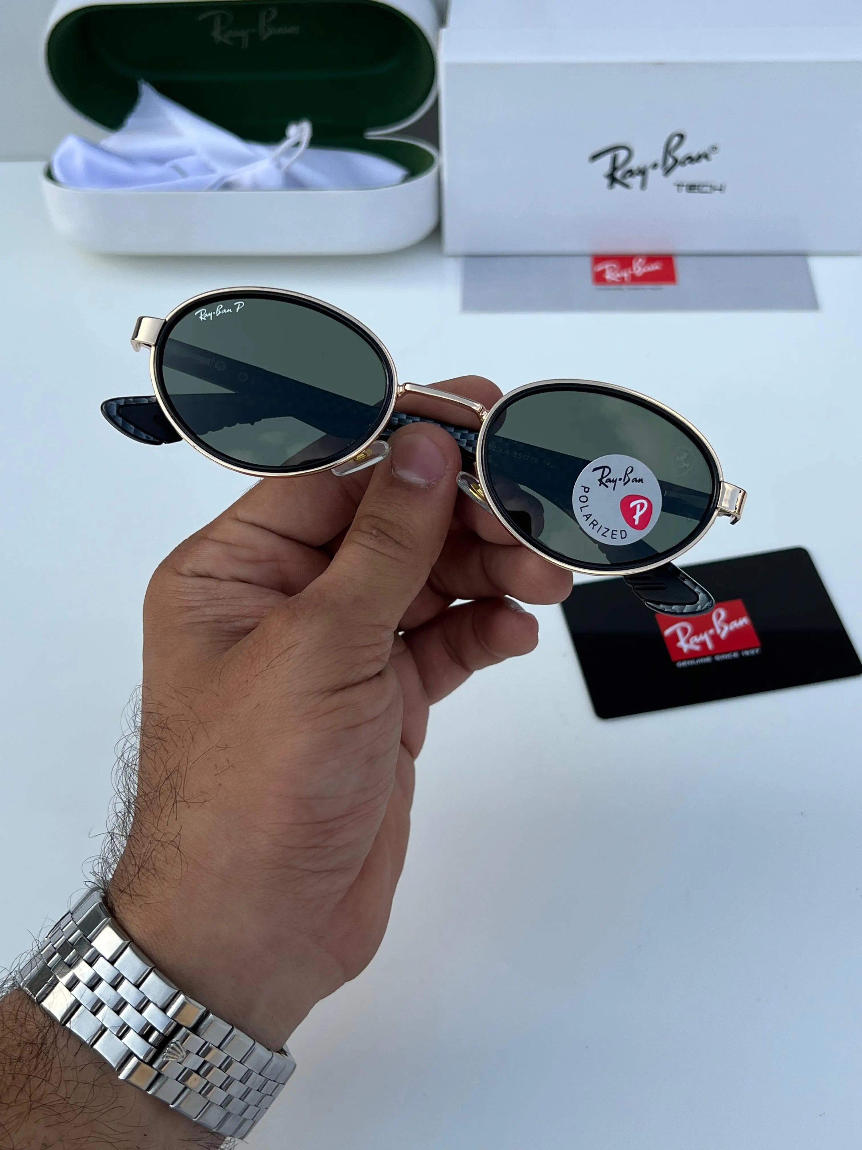 Rayban_82006_gold_green