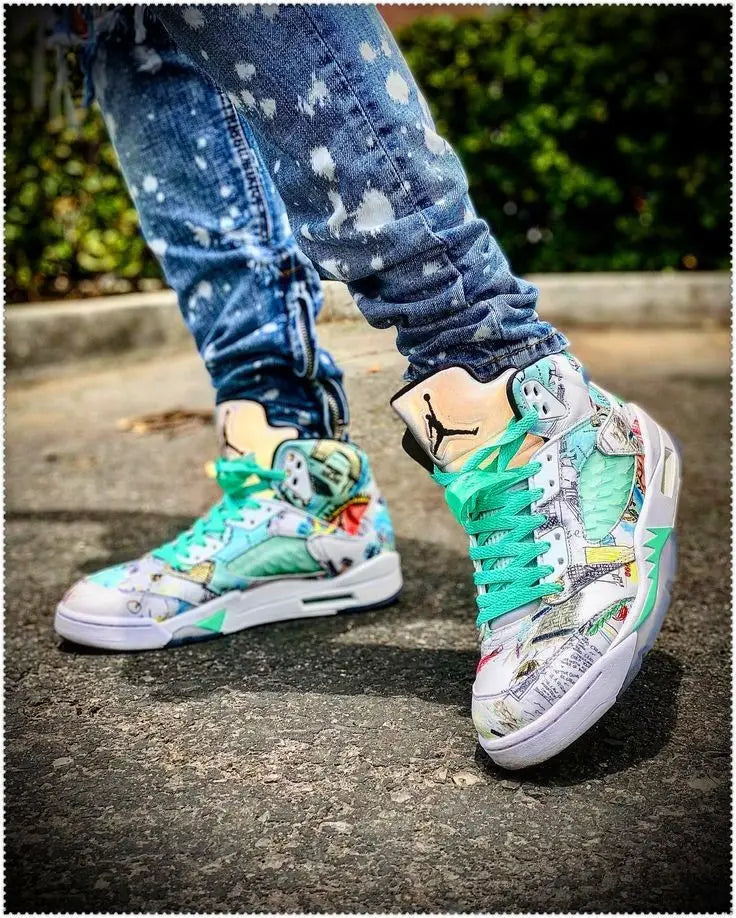 Nike_Jordan_Retro 5 Wings Mens Shoes