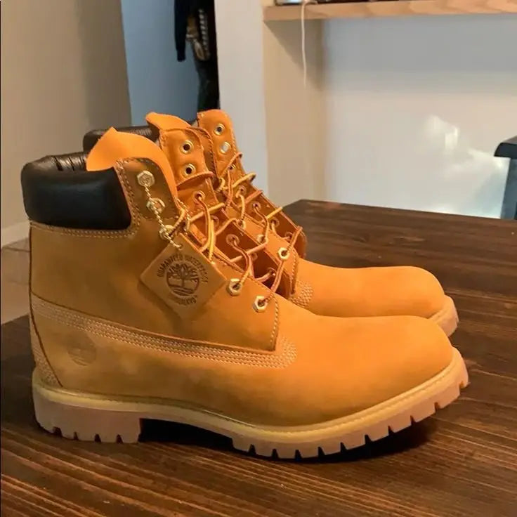 Timberland_Classic Leather Boots Tan