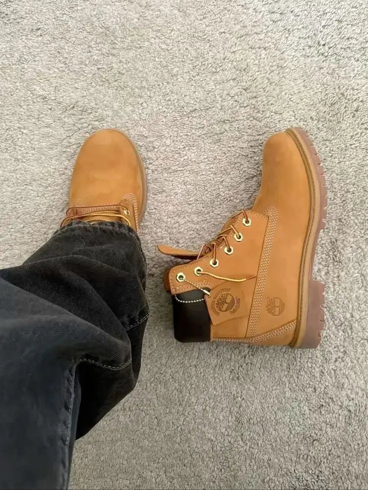 Timberland_Classic Leather Boots Tan