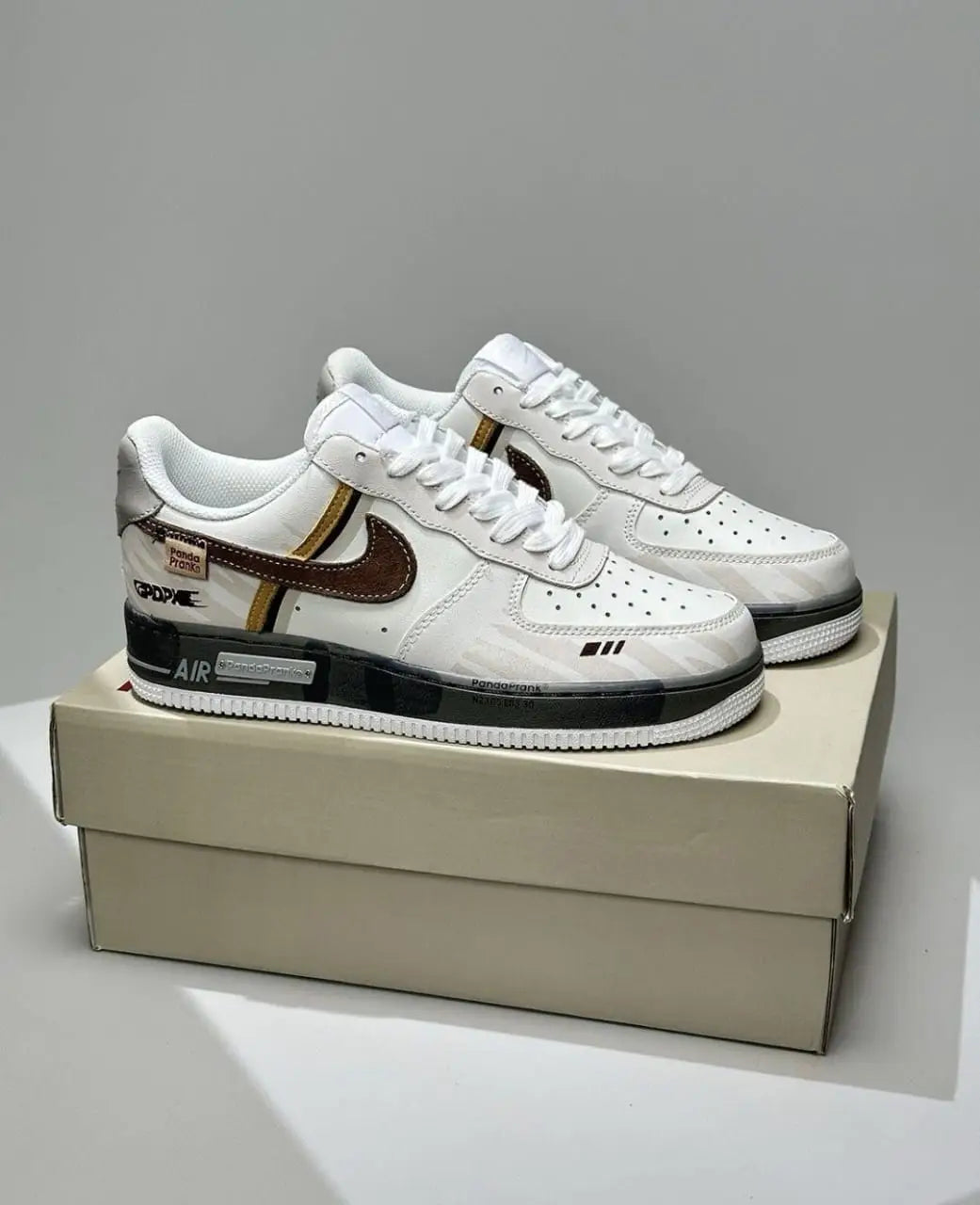 Nike_Airforce 1 Low Panda Prank Fog Wrapped Mens Sneakers Secondary image
