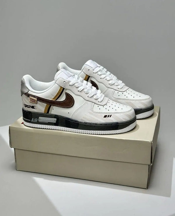 Nike_Airforce 1 Low Panda Prank Fog Wrapped Mens Sneakers