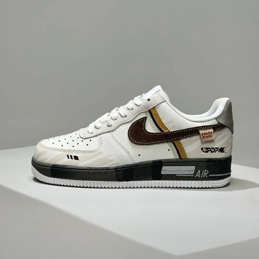 Nike_Airforce 1 Low Panda Prank Fog Wrapped Mens Sneakers