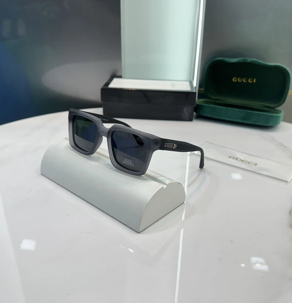 Gucci Grey Black Matt Premium Shades 5118