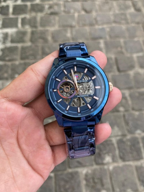 Tommy Hilfige r Automatic Chain Blue Main image