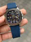 Patek Phillep e Skeleton Automatic Silicone