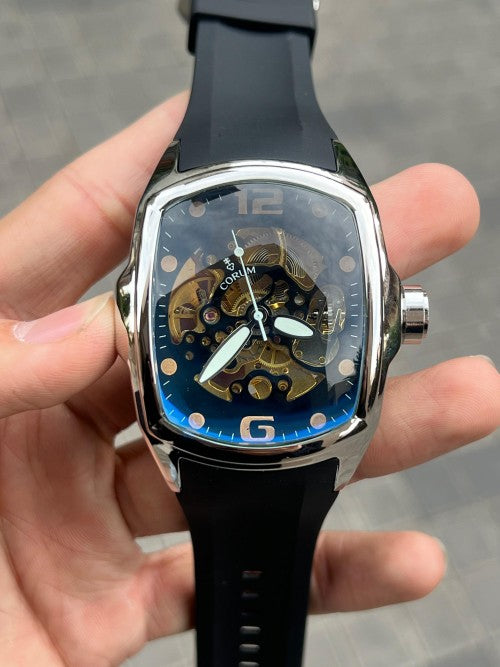 Coru m Automatic Silver Black Main image