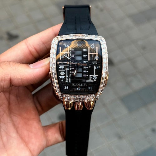 Jacob Co Luxury Diamond Rose Gold Main image