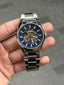 Fossi l Everett Silver Blue
