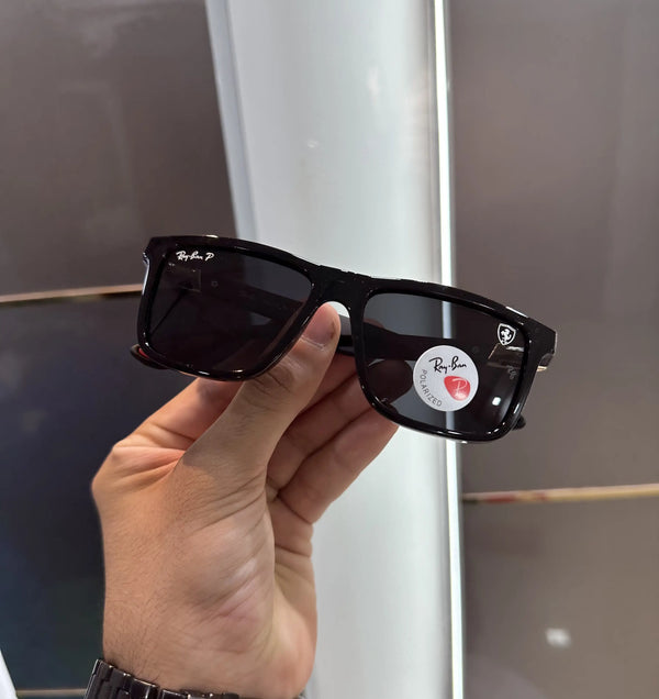 RayBan All Black Premium Shades 8357