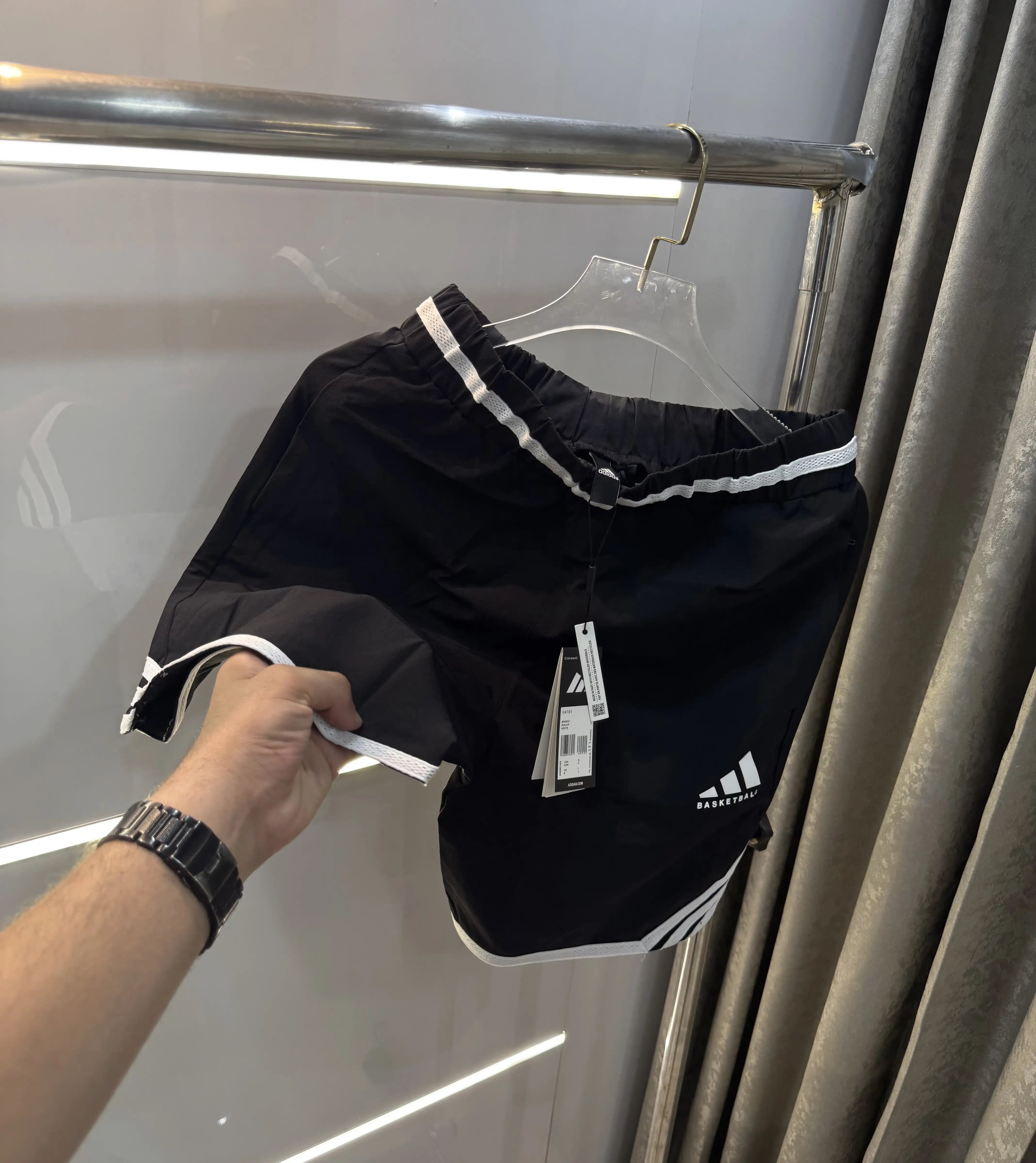 Adidas Black Limited Edition Premium 🩳 Shorts Secondary image