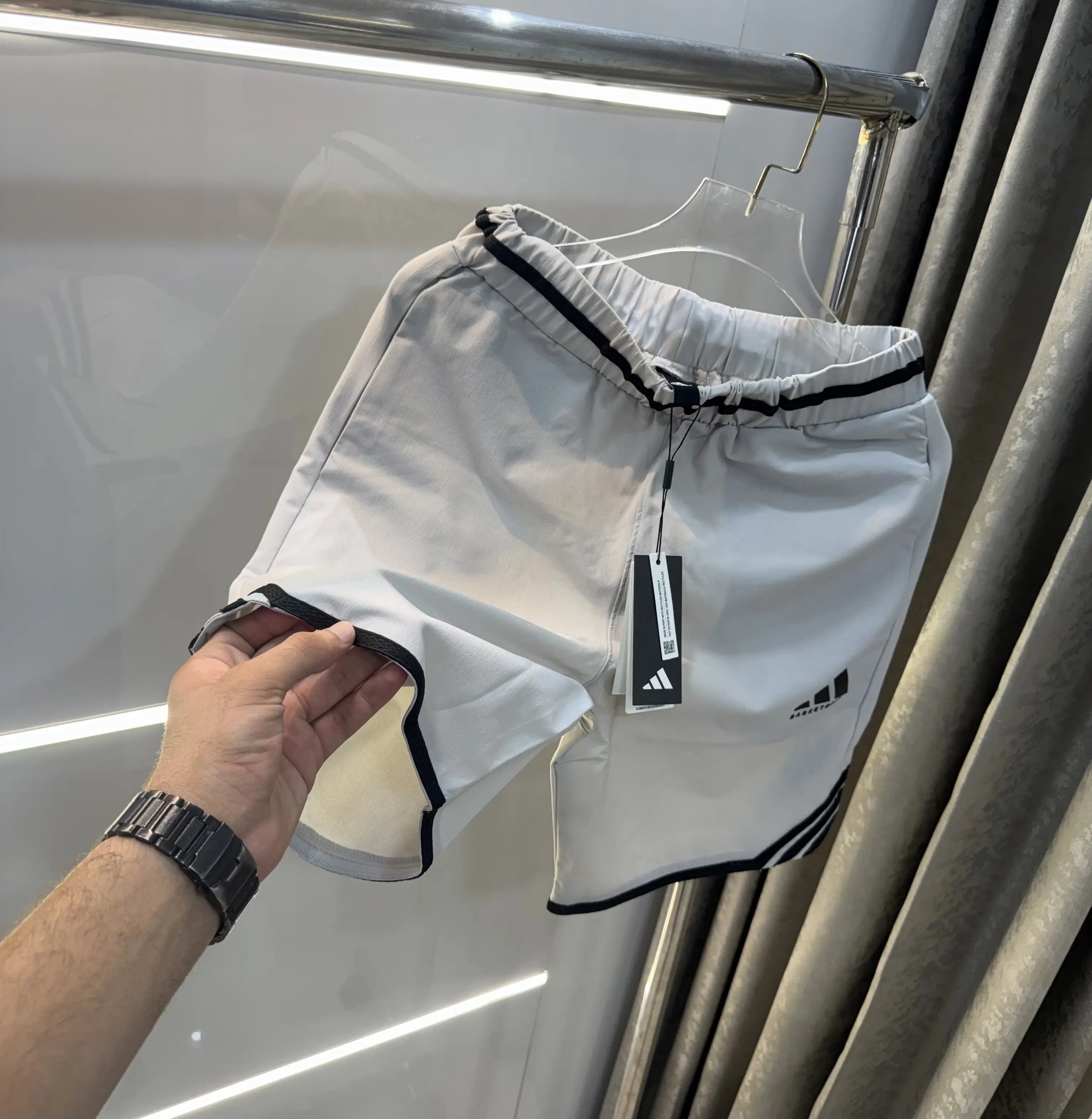 Adidas Grey Limited Edition Premium 🩳 Shorts Main image