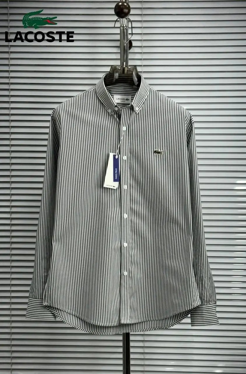 Lacoste Black Stripes Premium Shirt Secondary image