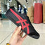 Onitsuk_a Tiger Mexico 66 Black Classic Red  Mens First Copy Sneakers D-1946