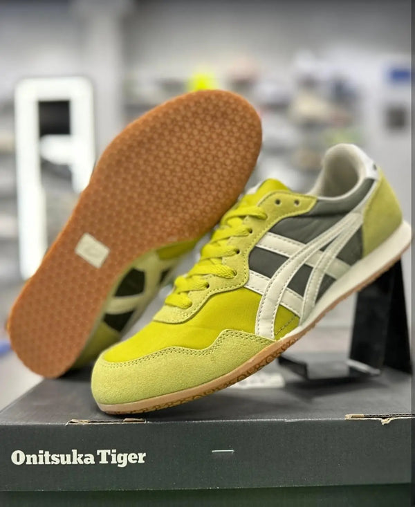 Onitsuk_a Tiger Serrano Kelp Birch  7A Premium Mens Sneakers D-2076