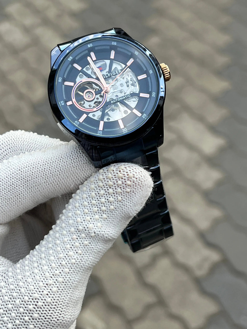 Tommy Hilfige r Automatic Chain Blue