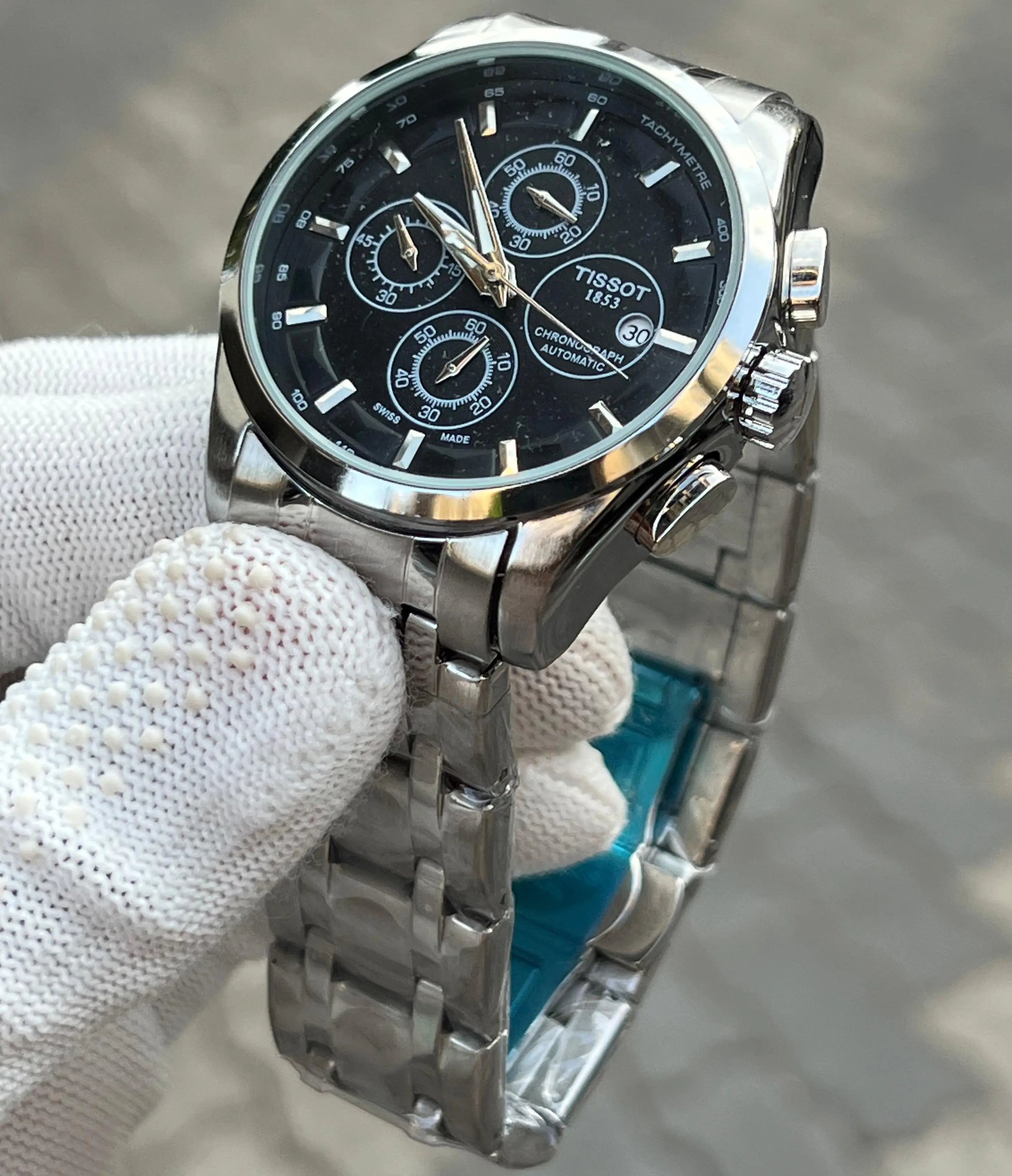 Tisso_t 1853 Couturier Silver-Black Main image