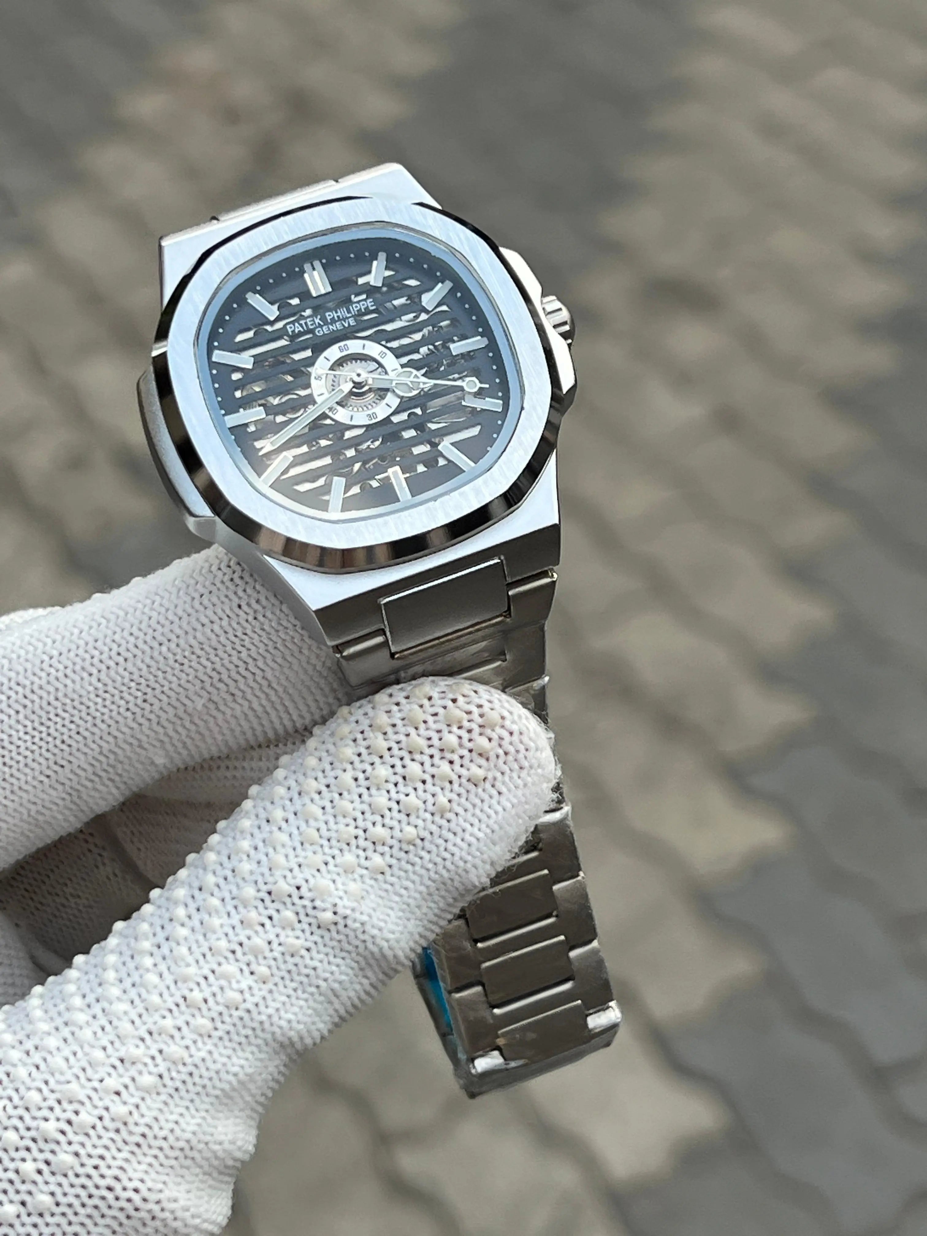 Patek Phillip Silver Black Secondary image