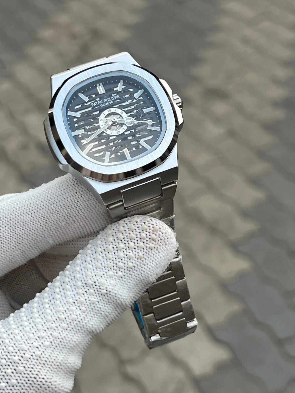 Patek Phillip Silver Black