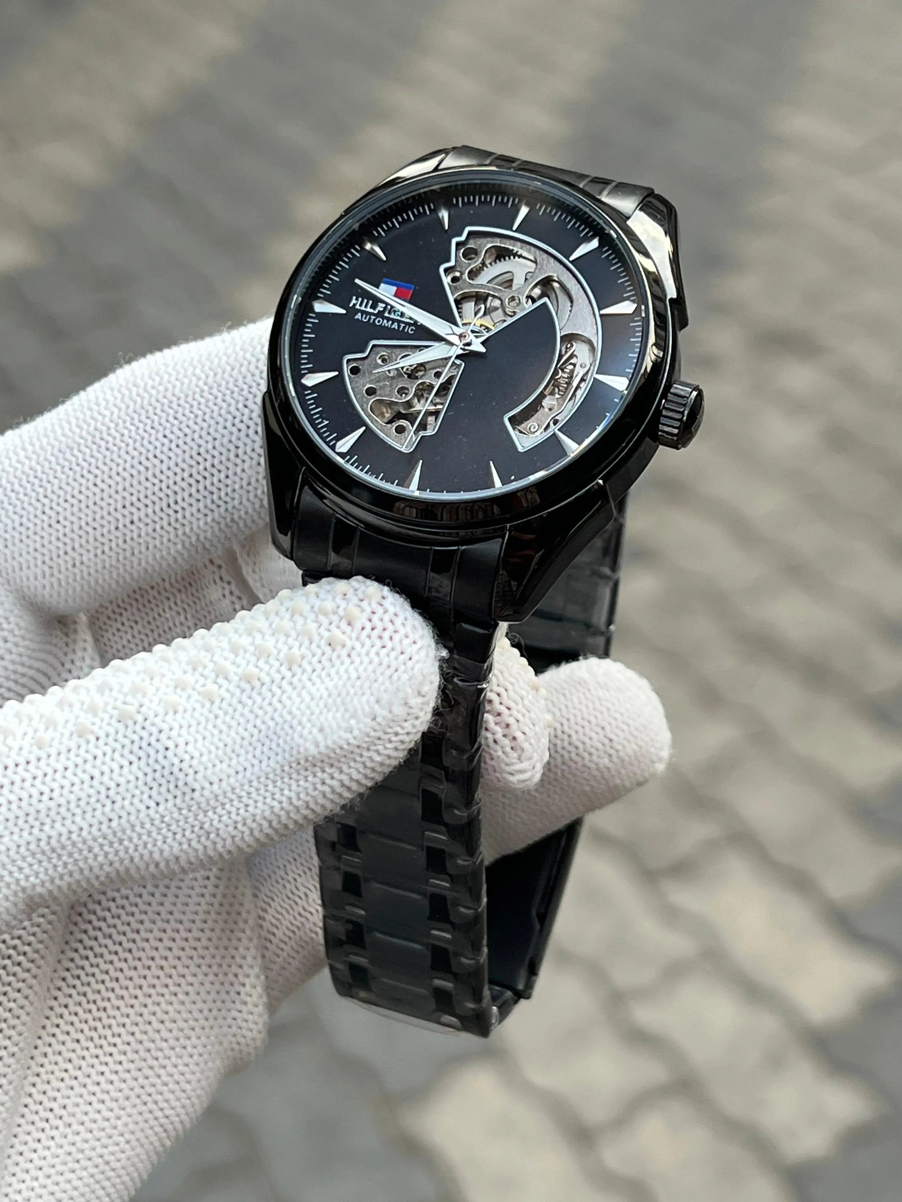 Tomm_y Hilfiger Automatic Skeleton Black Secondary image