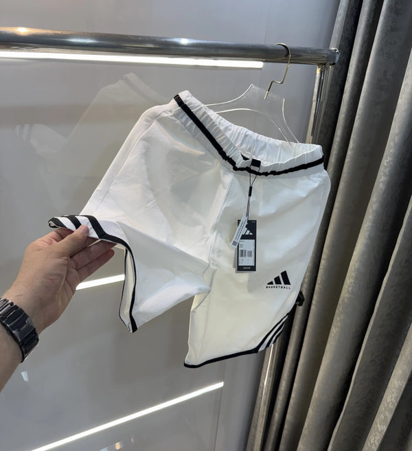 Adidas White Limited Edition Premium 🩳 Shorts
