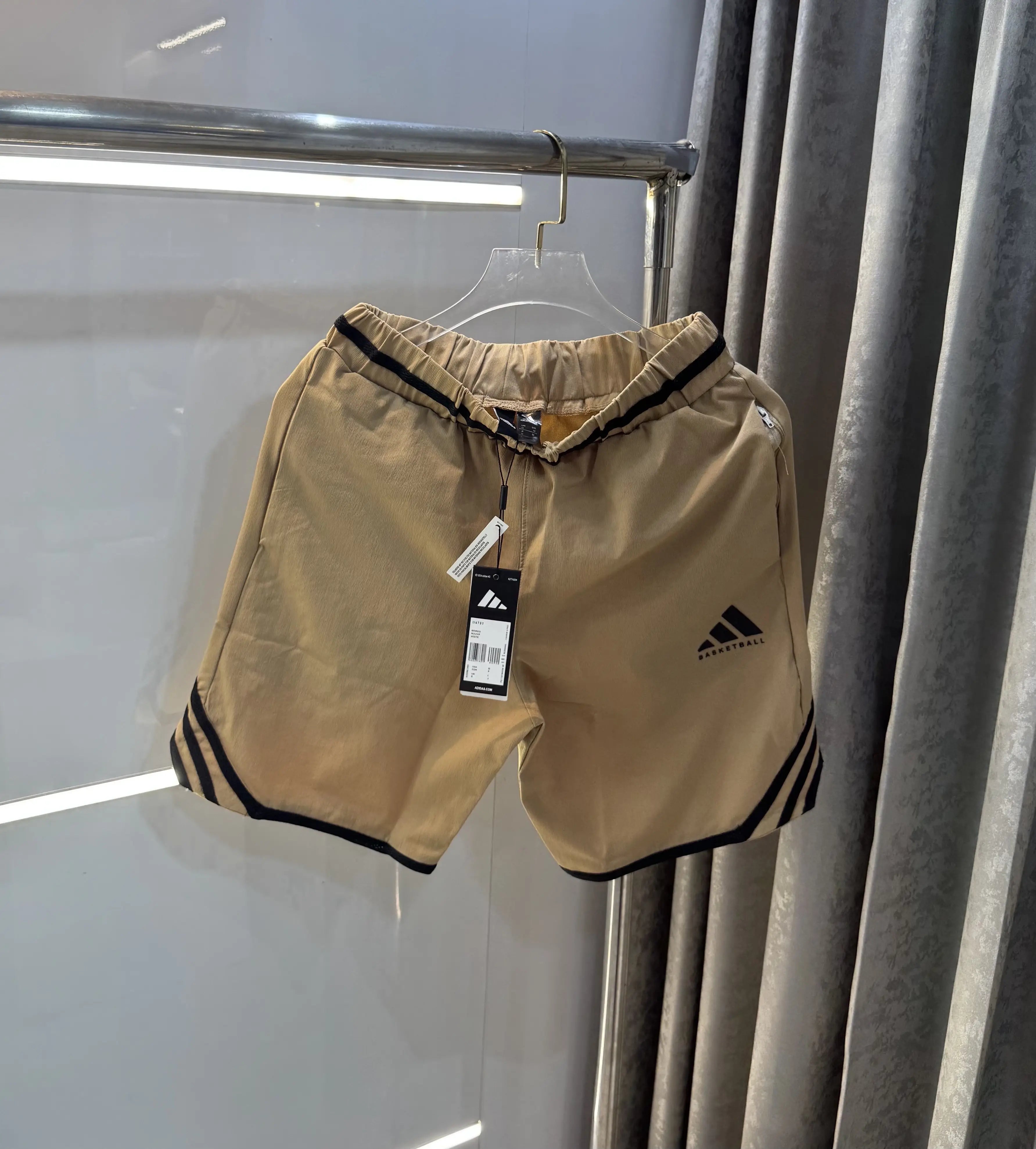 Adidas Beige Limited Edition Premium 🩳 Shorts Main image