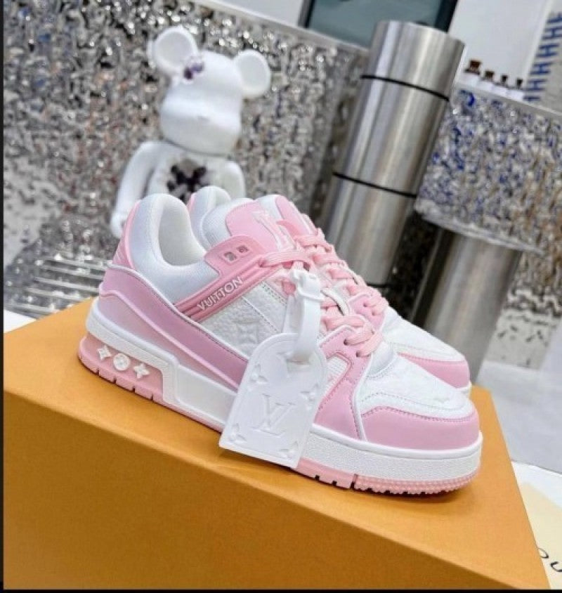 Louis Vuitton LV Trainer Pink Foam Main image
