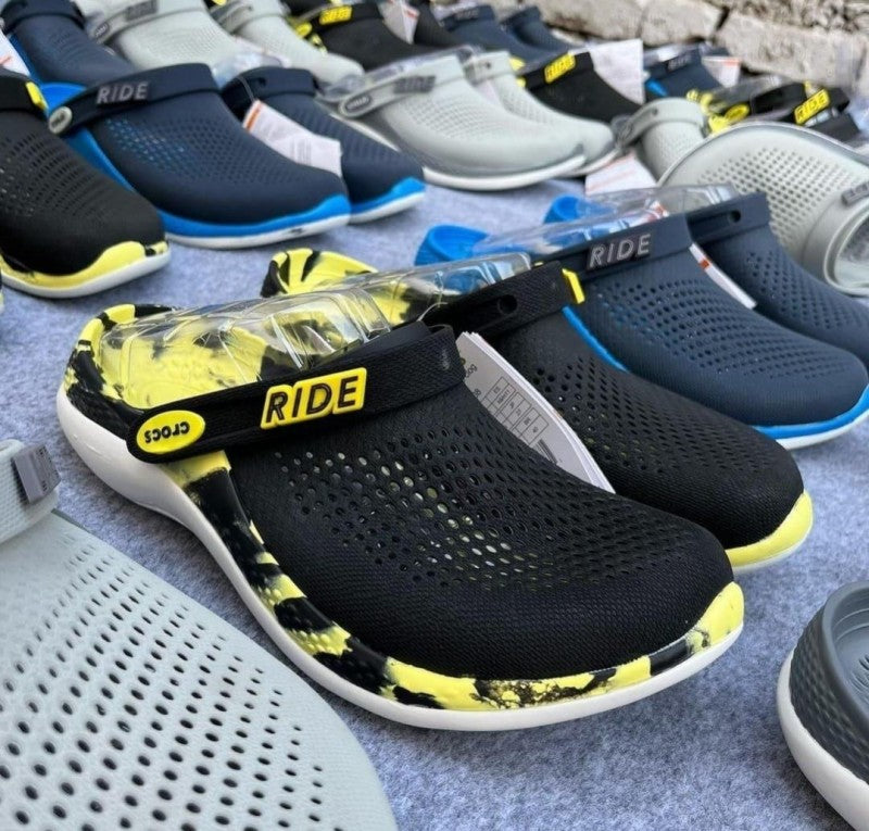 Crocss Lite Ride 360 Black Yellow