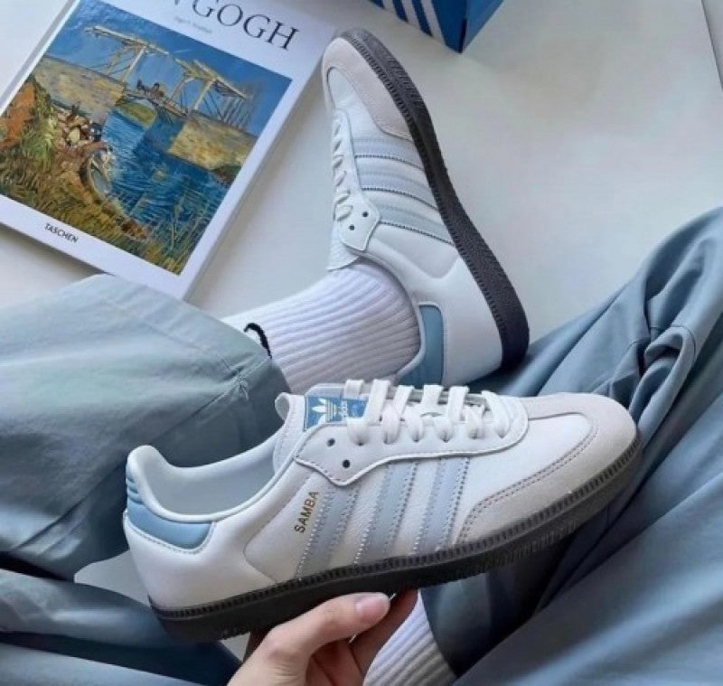 Adidass Samba Leather Sky Blue Wome Main image