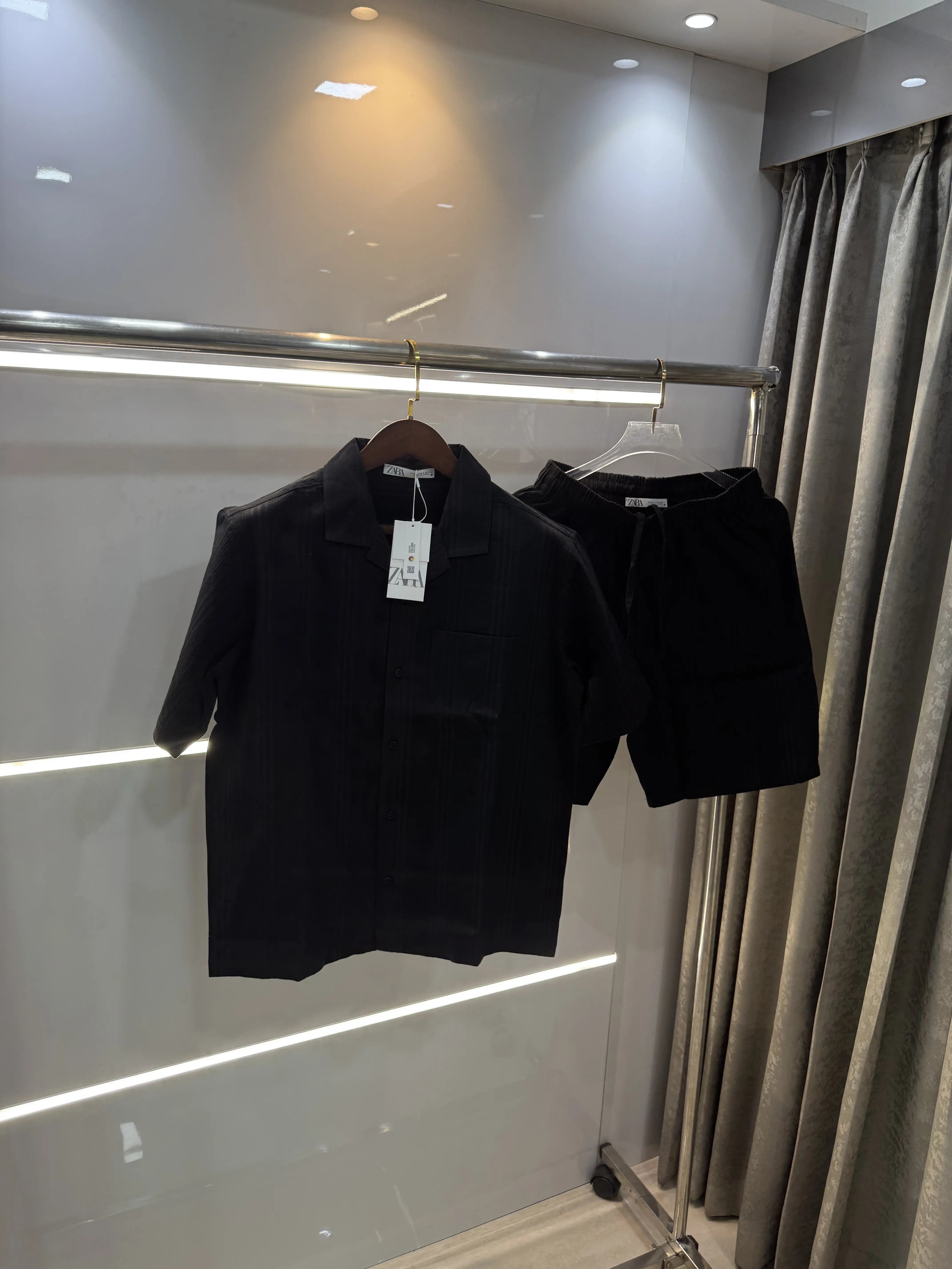 Zara Black Premium Cord Set Main image