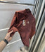 Loro Piana Rust Embroidery Logo Premium Shirt
