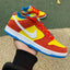 Nik_e Sb Dunk low pro bart simpson Suede Quality Sale