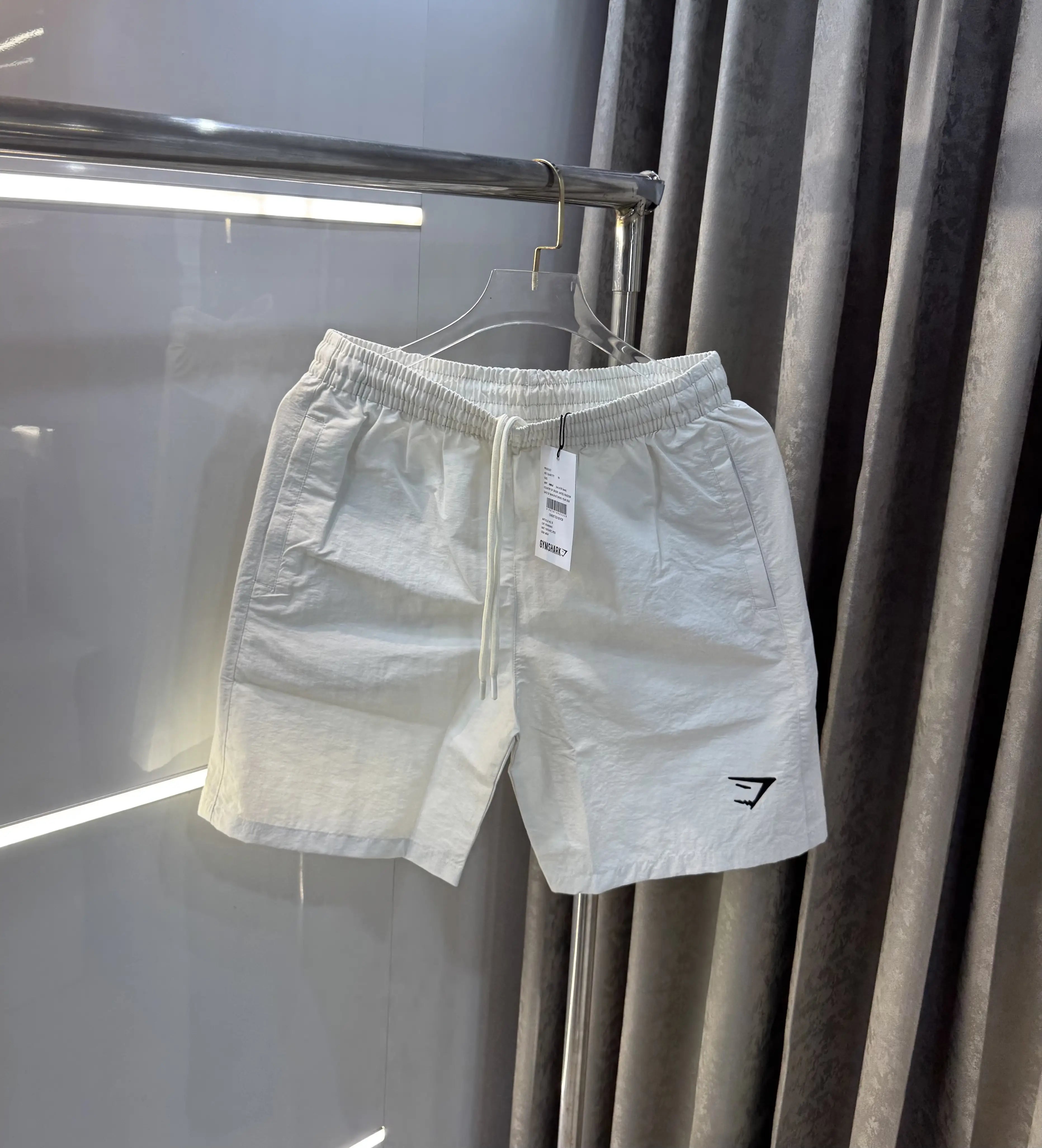 Gym Shark White Limited Edition Premium 🩳 Shorts Main image