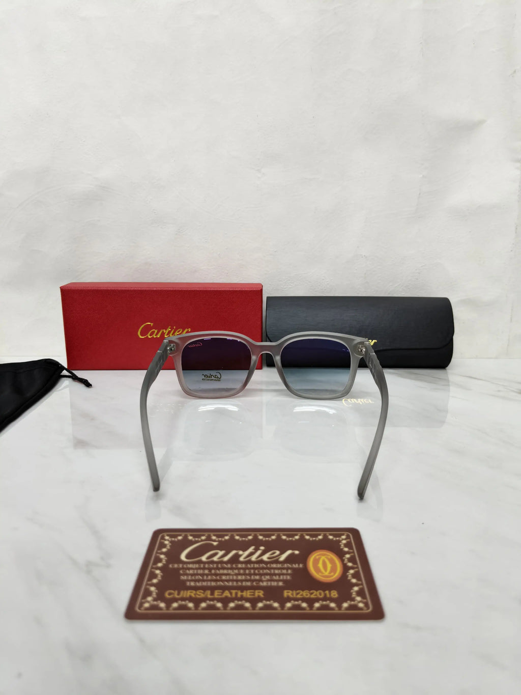 Cartier 1006 SMOKE GREY BLUE