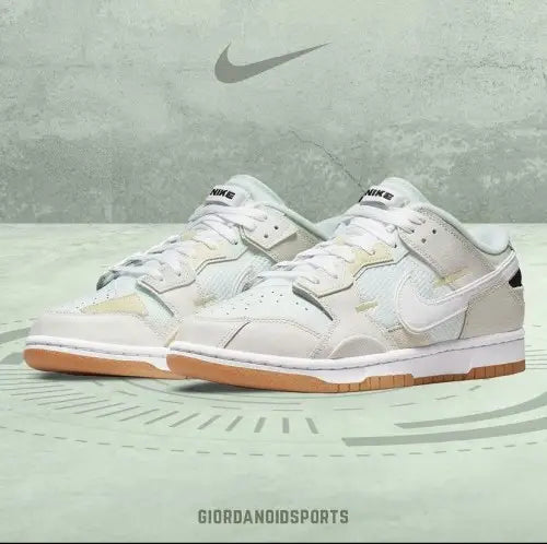 Nik_e Dunk Low Scrap Sea Glass