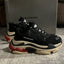 Balenciag_a Triple S Red Black