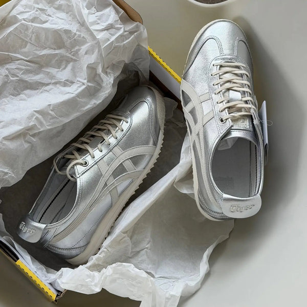 Copy Onitsuk_a Tiger Mexico 66 SD Pure Silver Cream  7A Premium Sneakers D-2077